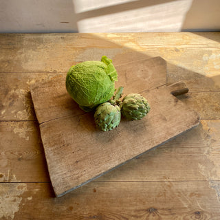Antique French Wooden Chopping Board