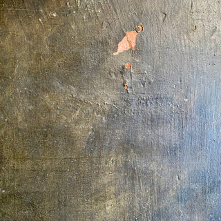 Antique French Portrait Painted on Wooden Board
