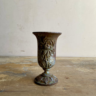 Early 20th Century French Cast Iron Urn