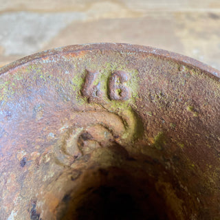 Early 20th Century French Cast Iron Urn