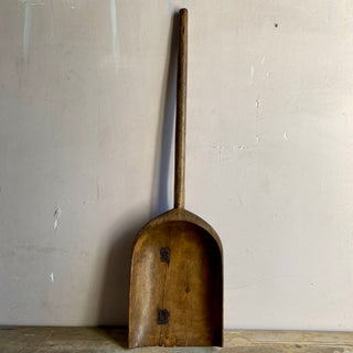 Antique French Wooden Grain Shovel