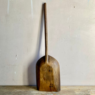 Antique French Wooden Grain Shovel