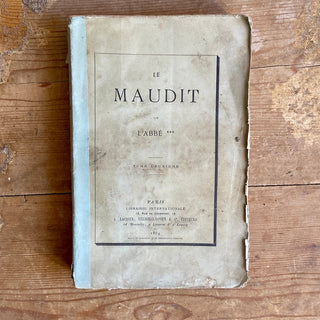 Set Of Three Antique French Books from 1864