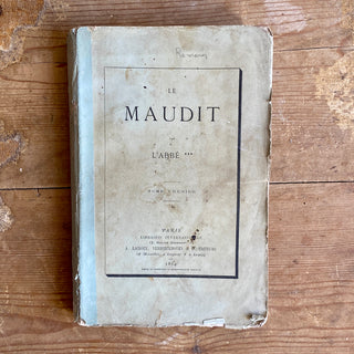 Set Of Three Antique French Books from 1864