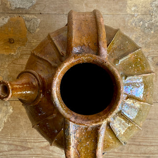 18th Century French Walnut Oil Jug