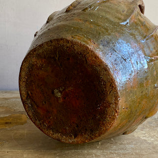 18th Century French Walnut Oil Jug
