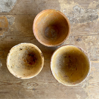 Trio Of Handmade Resin Pots
