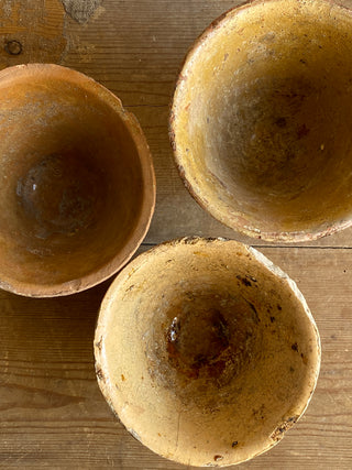 Trio Of Handmade Resin Pots