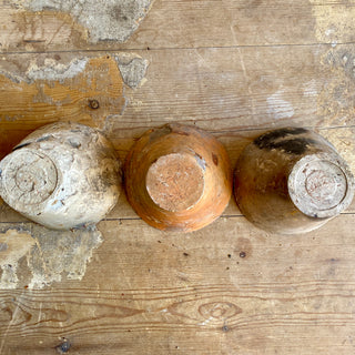 Trio Of Handmade Resin Pots