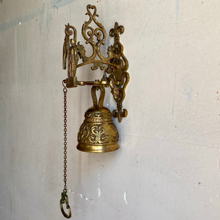 Antique French Monastery Brass Doorbell