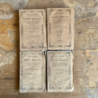 Set Of Ten Antique French Books - From 1835 & 1836