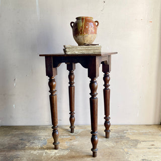 Antique French Country Side Table