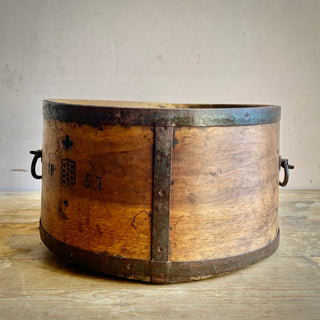 Antique French Grain Bin From 1857