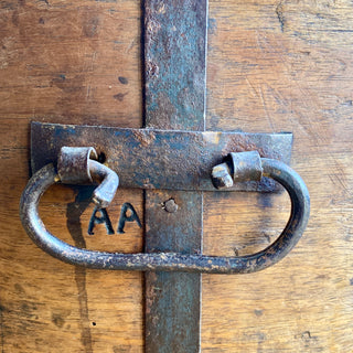 Antique French Grain Bin From 1857
