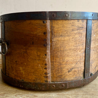 Antique French Grain Bin From 1857
