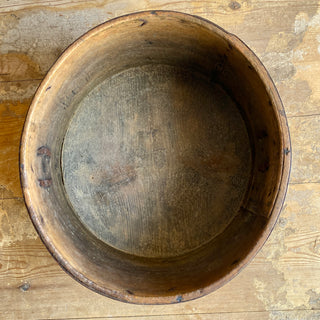 Antique French Grain Bin From 1857