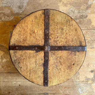 Antique French Grain Bin From 1857