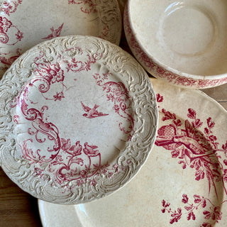 Collection Of Antique French Dinnerware