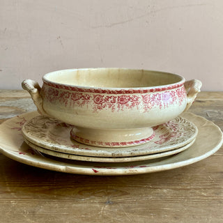 Collection Of Antique French Dinnerware