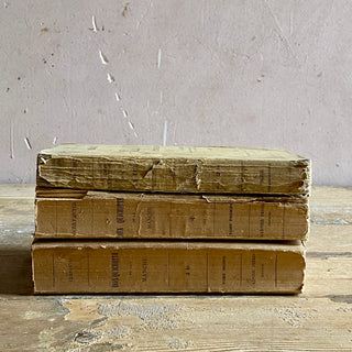Trio of Antique French Books - From mid 1800's