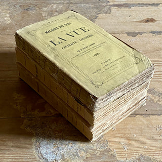 Trio of Antique French Books - From mid 1800's