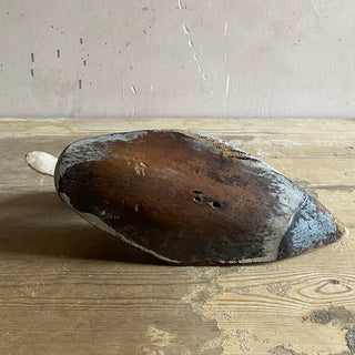 Antique French Wooden Decoy Duck
