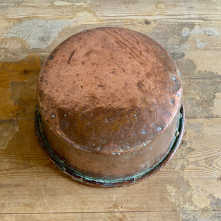 French Antique Copper Basin