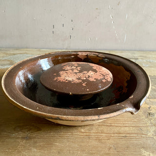 Antique French 19th Century Terracotta Cheese Separator