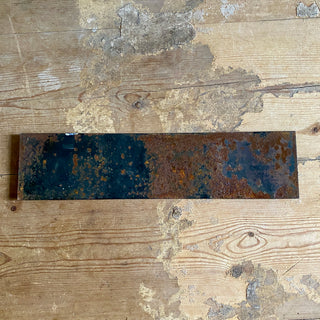 Vintage French Enamel Appartement Sign