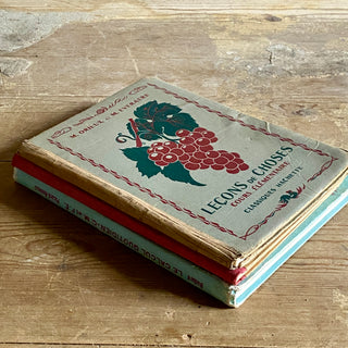 Trio of Vintage French Children Books