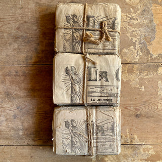 Antique French Newspaper Supplements Dating From 1892