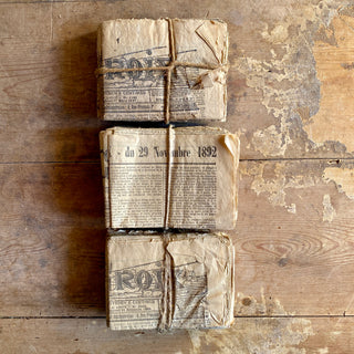 Antique French Newspaper Supplements Dating From 1892