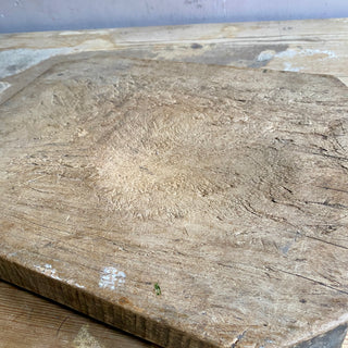 Antique French Wooden Chopping Board