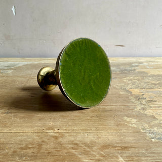 Antique French Brass Candlestick