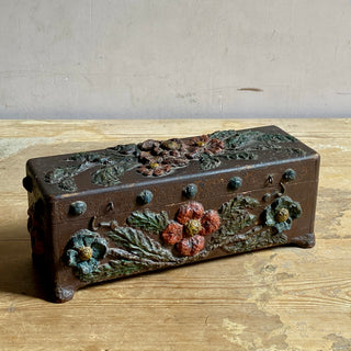 Antique French Primitive Keepsake Box