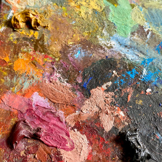 French Vintage Paint Palette