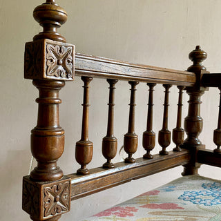 Antique French Provincial Corner Chair Mid 19th Century
