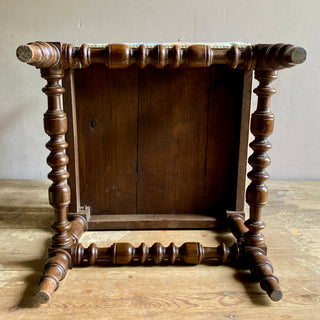 Antique French Provincial Corner Chair Mid 19th Century