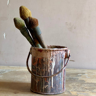 Trio of Vintage French Paint Brushes
