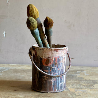 Trio of Vintage French Paint Brushes