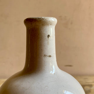 Antique French Apothecary Cod Liver Oil Bottle