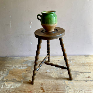 Vintage French Bobbin Stool