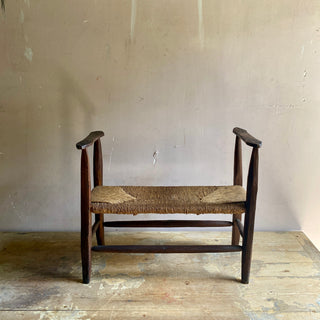 Antique French Primitive Country Bench