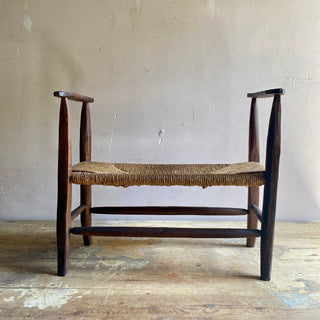 Antique French Primitive Country Bench
