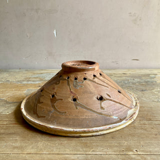 Antique Glazed Terracotta Strainer