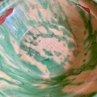 Antique Glazed Terracotta Bowl