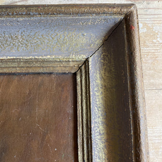 Antique Framed Floral Oil On Canvas
