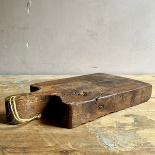Antique French Wooden Chopping Board
