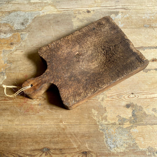 Antique French Wooden Chopping Board