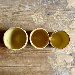 ANTIQUE FRENCH GLAZED CONFITURE (JAM) POT